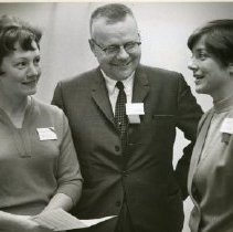 Dorothy Easton and Two Unidentified Individuals